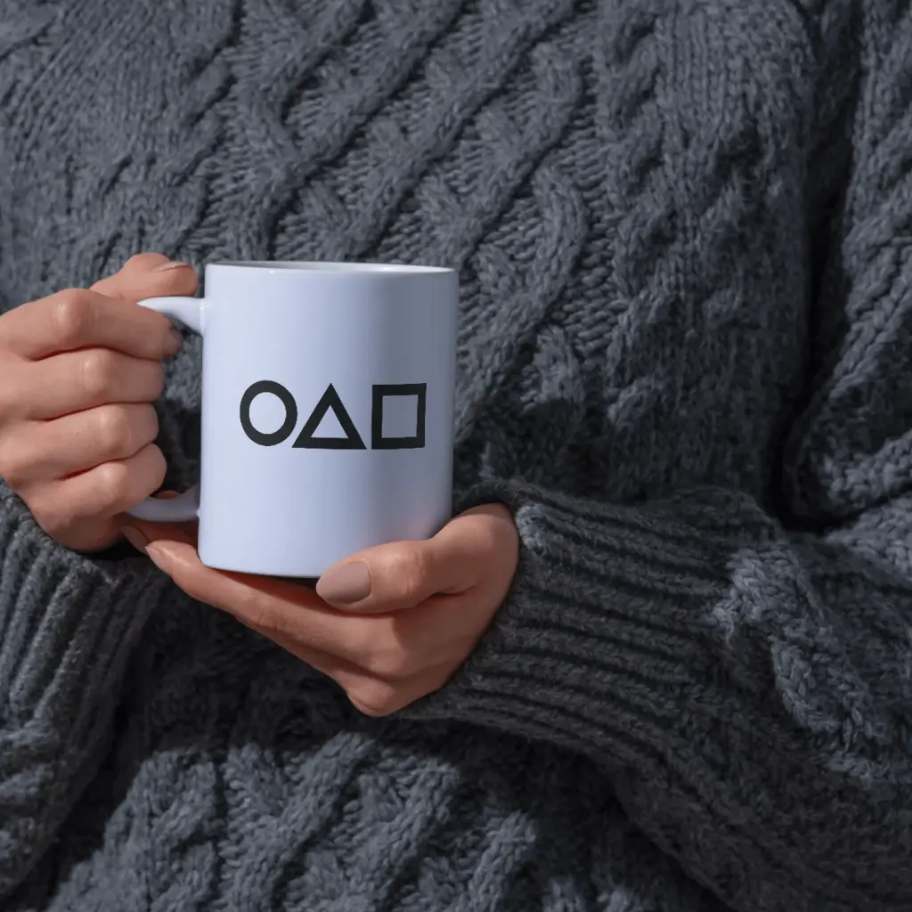 Squid game coffee mug