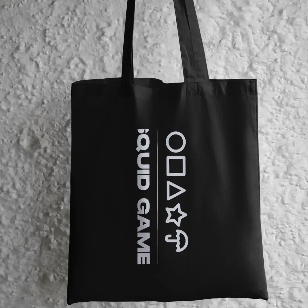 Squid game tote bag