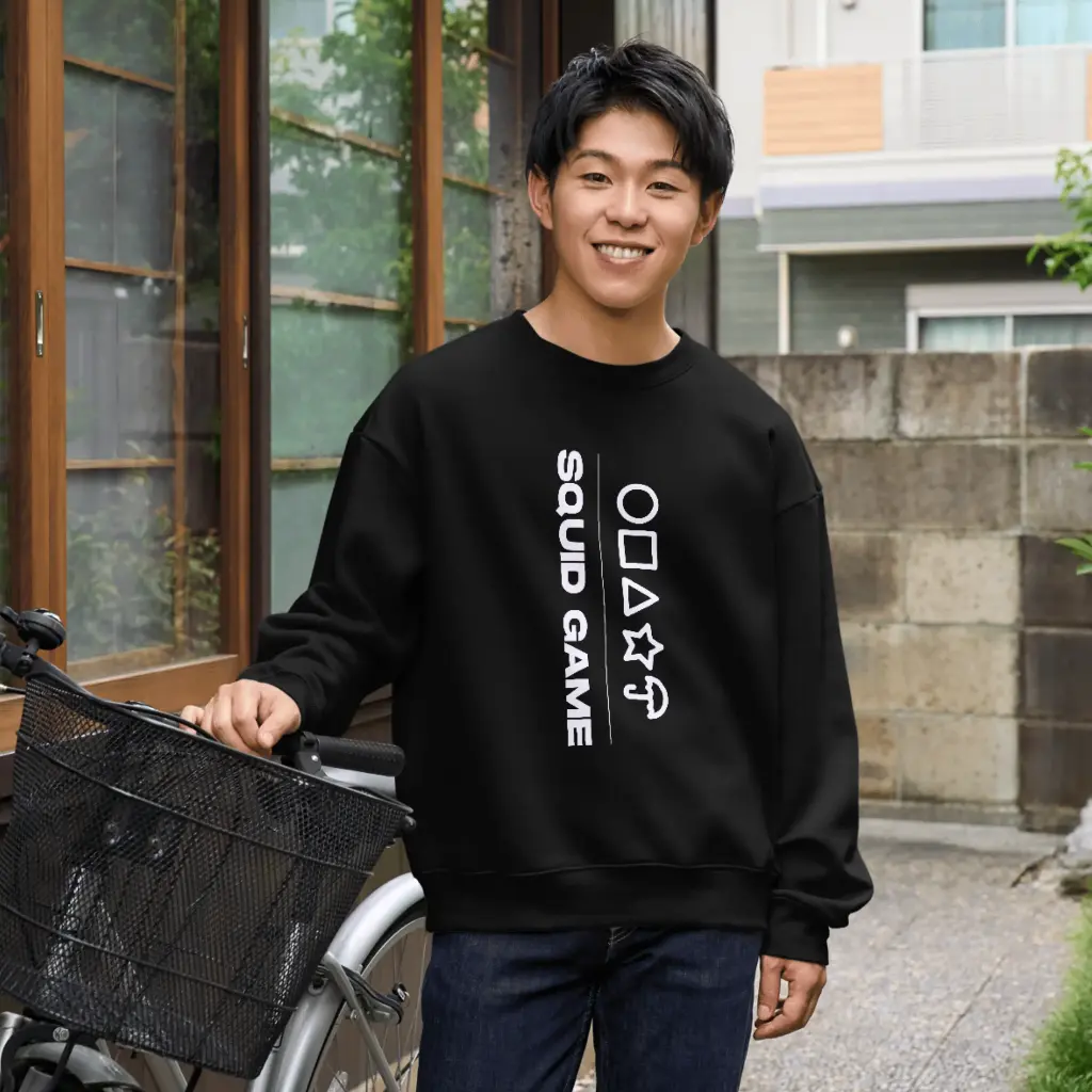 Squid game sweatshirt black