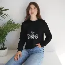 Cozy Canine Crewneck – Unisex Dog Design Sweatshirt
