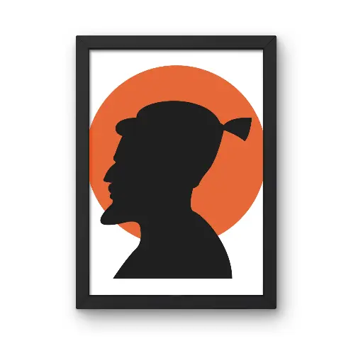 A4 chhatrapati shivaji frame