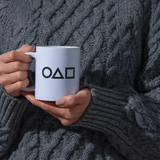 Squid game coffee mug