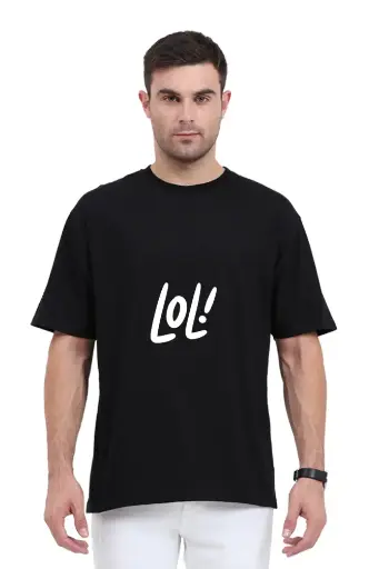"Lol" oversized t-shirt